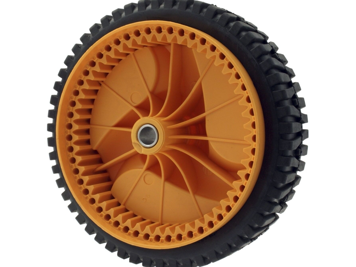 Roda de cortador de grama de 196 mm compatível com McCulloch 5324025 67, 5324029 36 Zeuxo