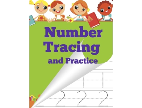 Livro Number Tracing and Practice de Sharon Asher (Inglês)