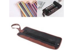 Estuche De Lapices Enrollable Pen Curtain Oxford Tela Canvas Funda Portatil 36 Huecos