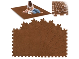 Tapete de Puzzle de Espuma Massivo 180 x 120 cm - Conjunto de 6 Unidades