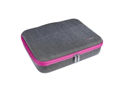 Bolsa Compacta Para Secador De Cabelo, À Prova De Choque, Ajuste Preciso Para Secador De Cabelo Dyson, Rosa Vermelha A Ly Ebike