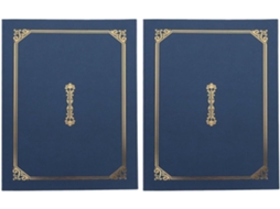 Valiclud Lote De 2 Capas De Certificado A4 Em Papel Para Diplomas E Documentos Importantes Design Elegante E