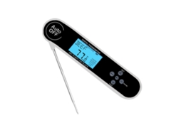 Termómetro Digital Sem Fio Lurelia Para Carne E Aplicação Para Churrasco E Forno, Impermeável, Retroiluminado, Magnético