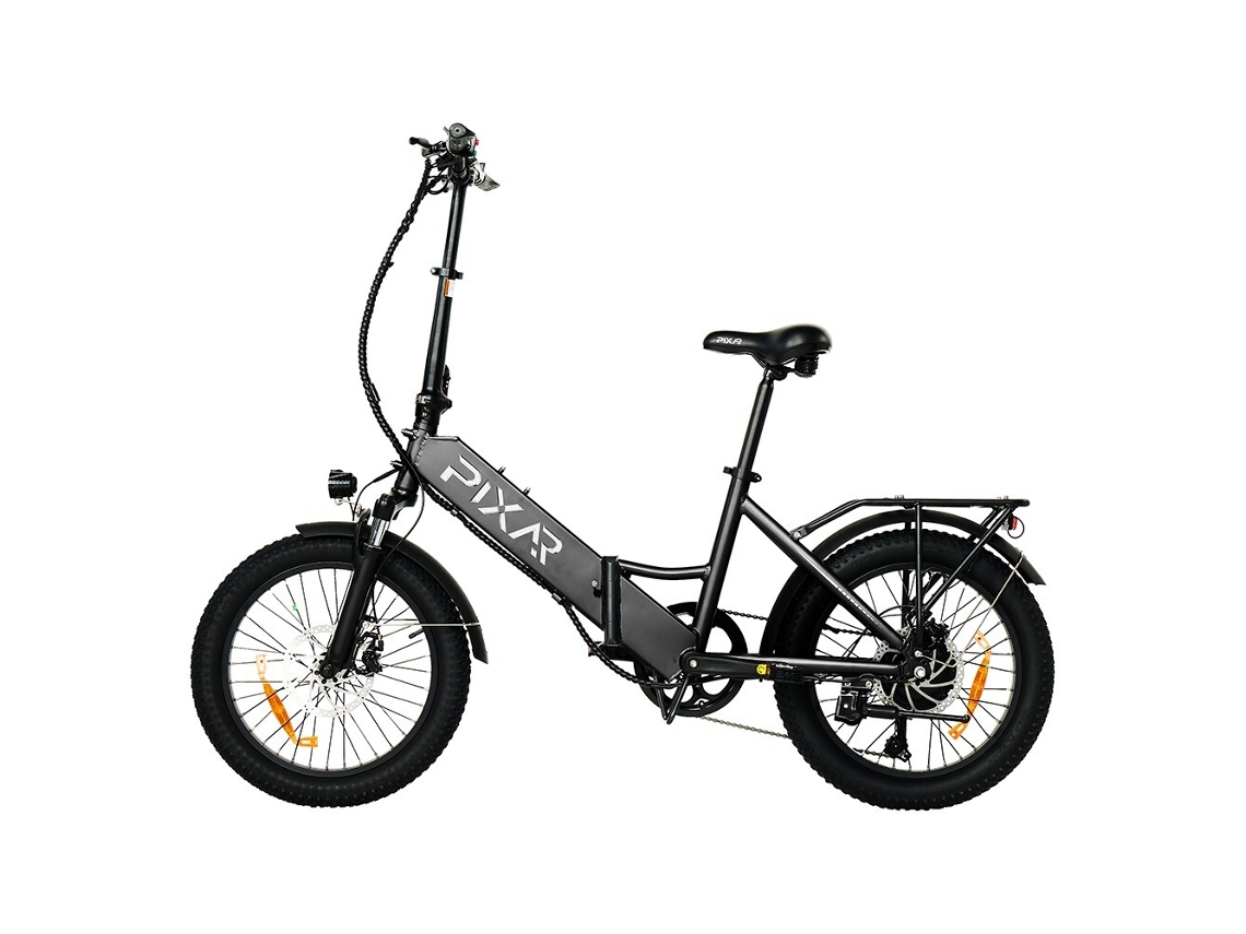 Bicicleta Elétrica Dobrável Pixar Wind1 Com Motor De 500 W E Bateria De 48 V E 10,4 Ah