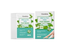 Máscara de Pés com Efeito Hidrante e Exfoliante de Menta LAXISCREED