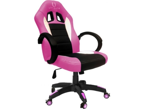 Cadeira Gaming TAURUS  (Preto e Rosa)