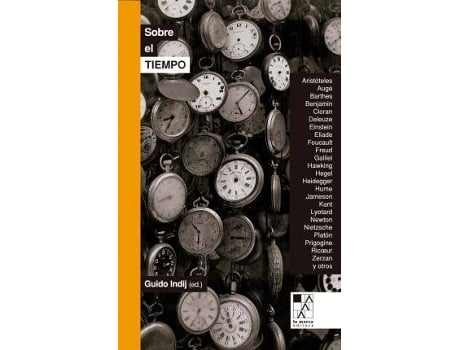 Livro Sobre El Tiempo de Guido Indij (Espanhol)