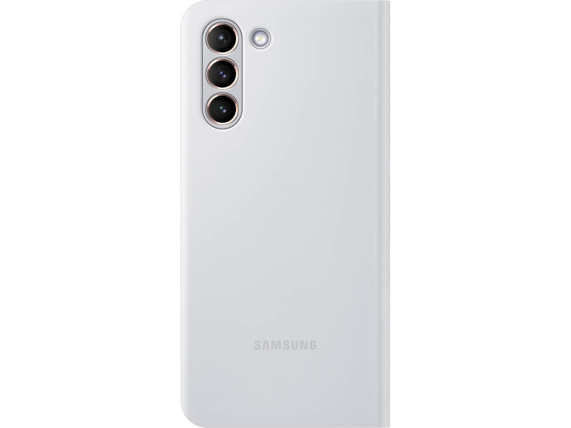 Capa SAMSUNG Galaxy S21 LED View Cover Cinzento