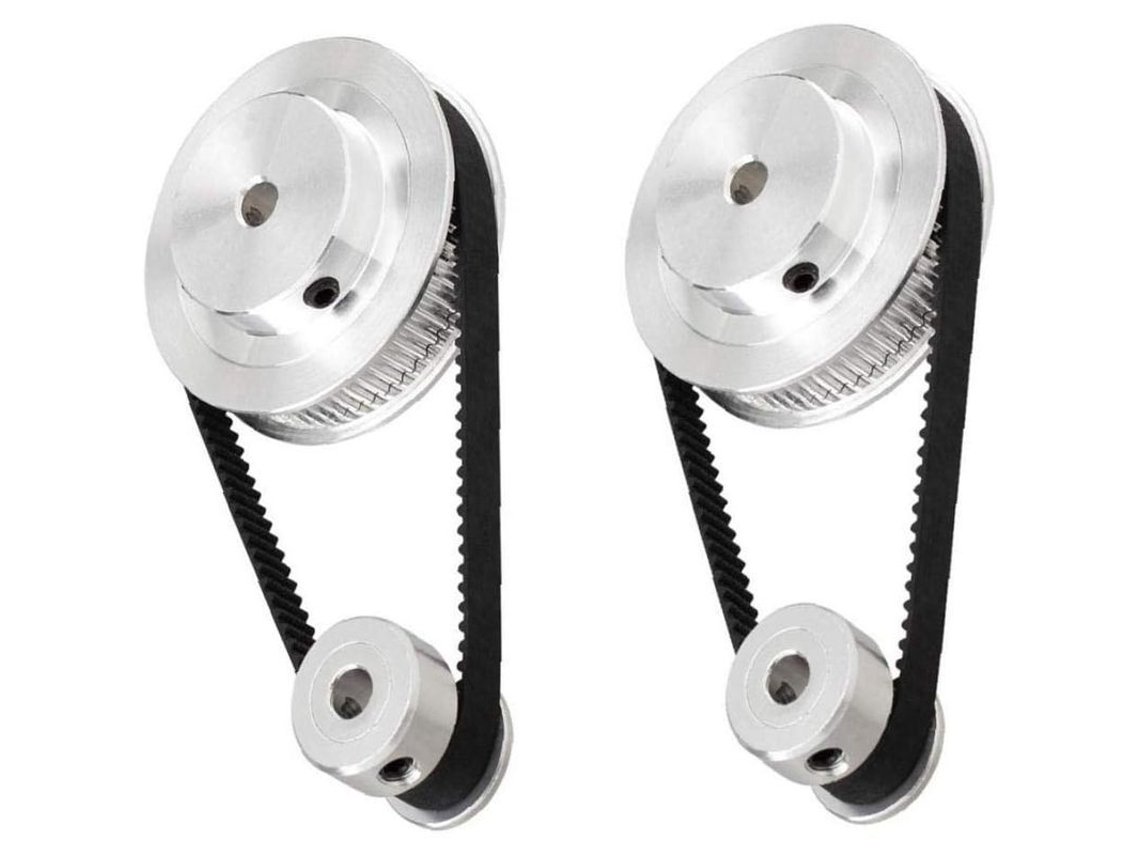 2026 rueda Sincrónica 2gt 20 60 Dientes Polea Aluminio Sistema de Polea de Correa de Tiempo para Impresora 3d Cnc