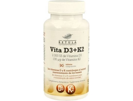 Suplemento Alimentar BETULA Vita D (90 tabletes)