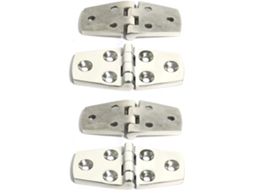 Dobradiças De Porta Em Aço Inoxidável 316 Marítimo Durável, 38 * 102mm, Pacote Com 4 Unidades