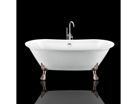 Banhista Com Pés Surry Hills 165 Cm Pés Leão Cobre Envelhecido ROGIER & MOTHES