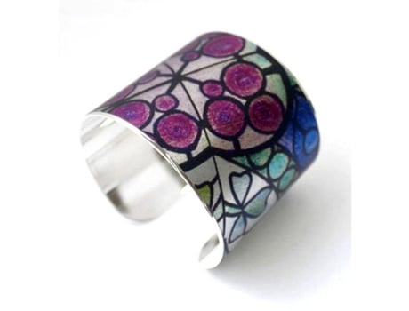 Pulseira Noz Vitrail Demiim (5cm)