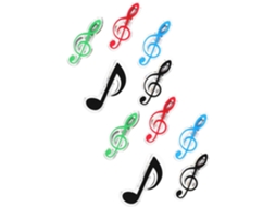 Conjunto de 40 alfinetes para partituras de piano, partituras práticas Manter E Open.