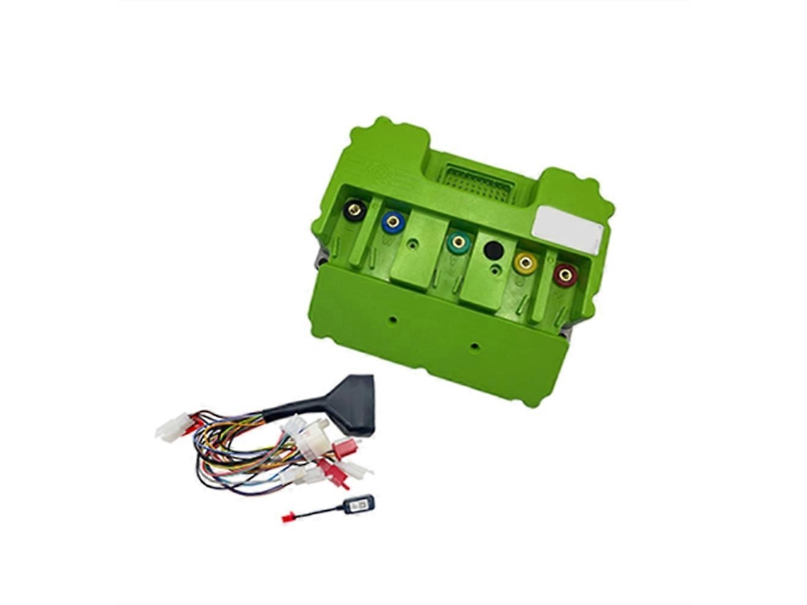 Nd72260 48v-72v 80a Dc Sine Wave Electric Scooter Motor Controller With Debugging & Programming For E-scooter Conversiongreen