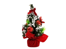 Laxiscreed Árvore De Natal Pequena Para Mesa, Enfeite Festivo De 20cm Para Decoração Natalícia