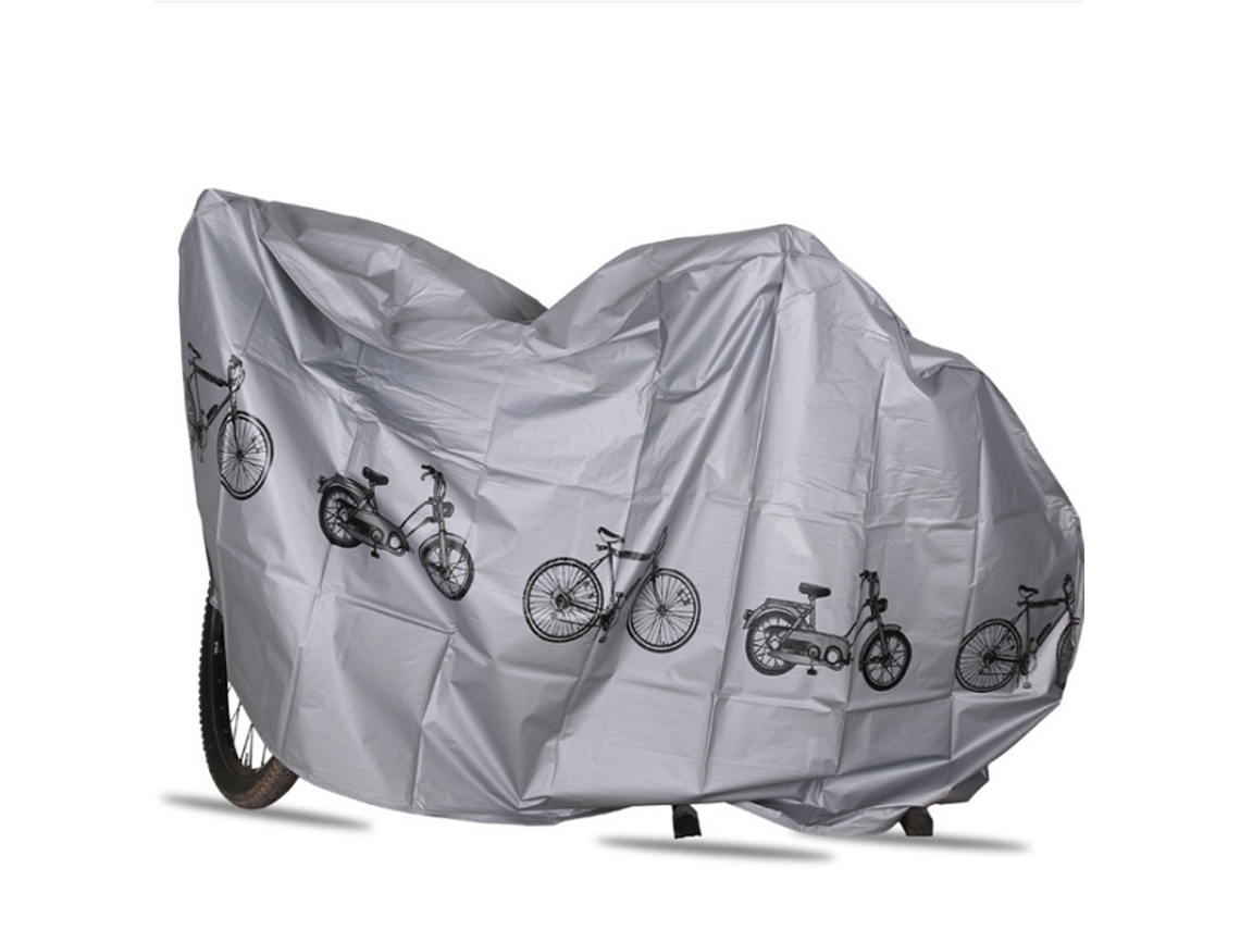 Capa Para Bicicleta Contra Chuva E Poeira - Capa De Bicicleta - Resistente À Chuva - Proteção Solar - Anti-poeira - Anti-neve - Cinzento