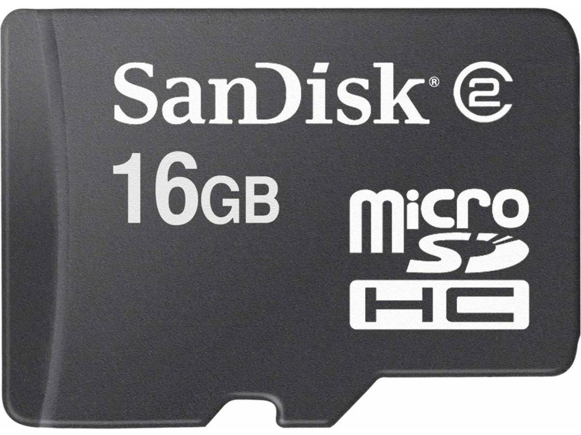 Cartão de Memória MicroSD SANDISK 16GB