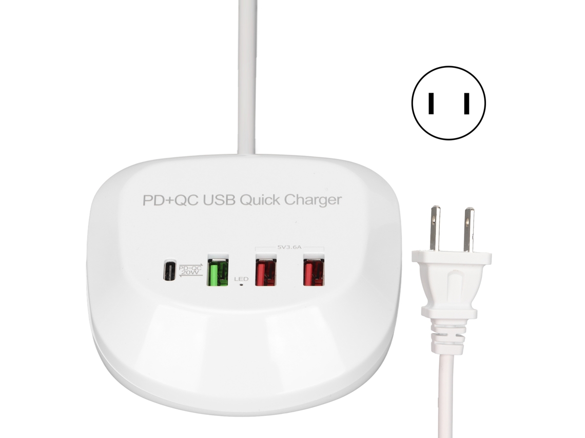 Estação de Carregamento Usb 4 Portas LAXISCREED