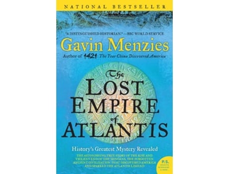 Livro Lost Empire of Atlantis de Gavin Menzies (Inglês)