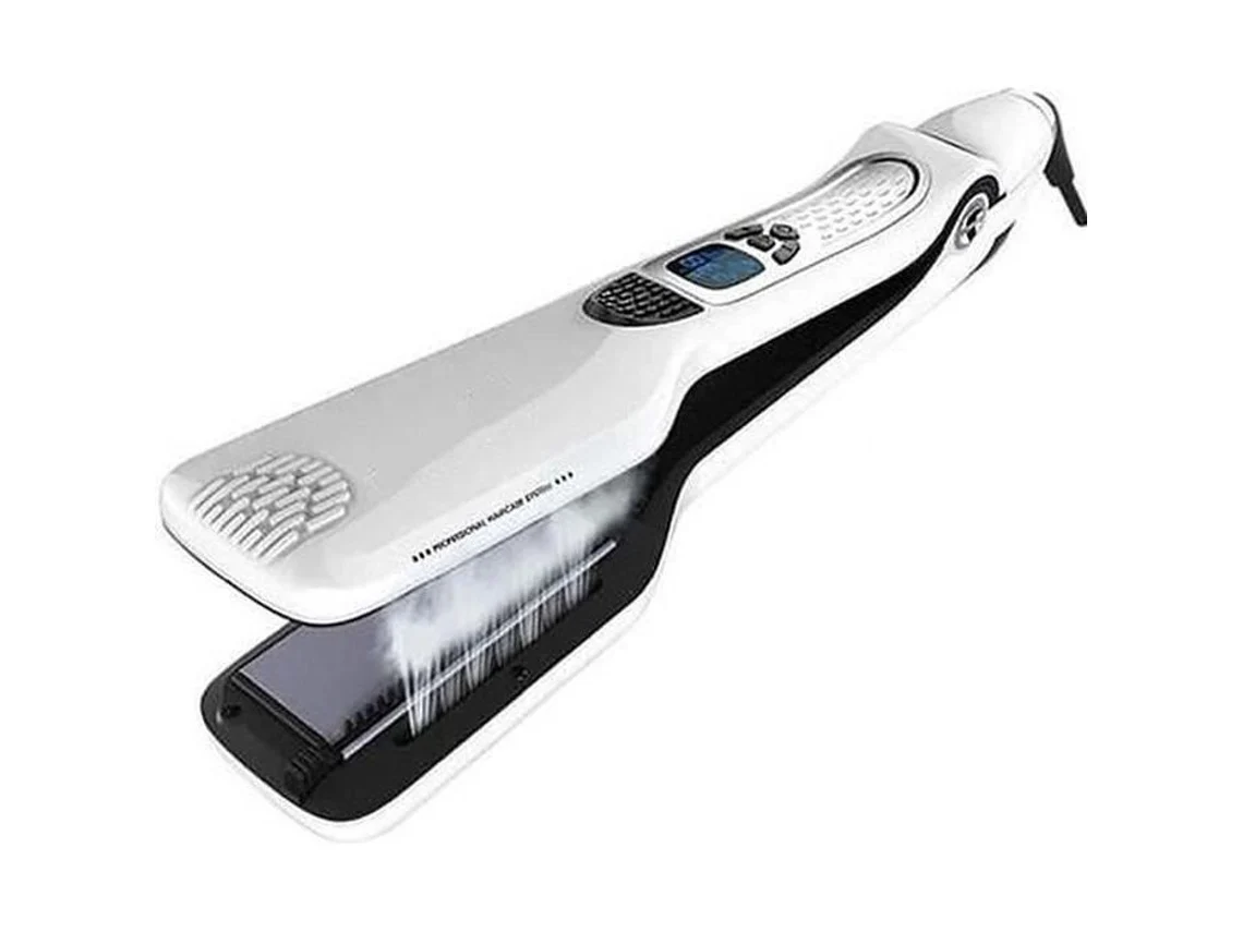 Steam Hair Straightener Professional Salon Straightener - Placas de dupla tecnologia - Alisamento de longa duração