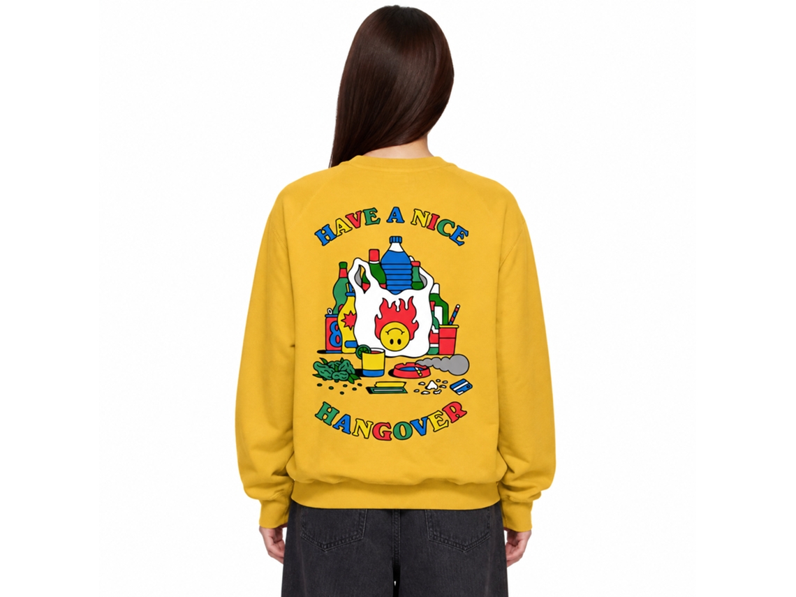 Rockinstone Have A Nice Hangover Classic Sweatshirtdouble-sided Print Unique Designer Style