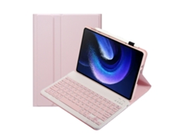 Capa de Teclado Bluetooth XIAOMOYU para Xiaomi Tablet 7 11 com tampa quadrada e português