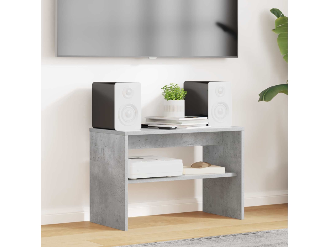 Vidaxl Gabinete Para Tv 60 X 30 X 40 Cm Cinzento Derivados De Madeira