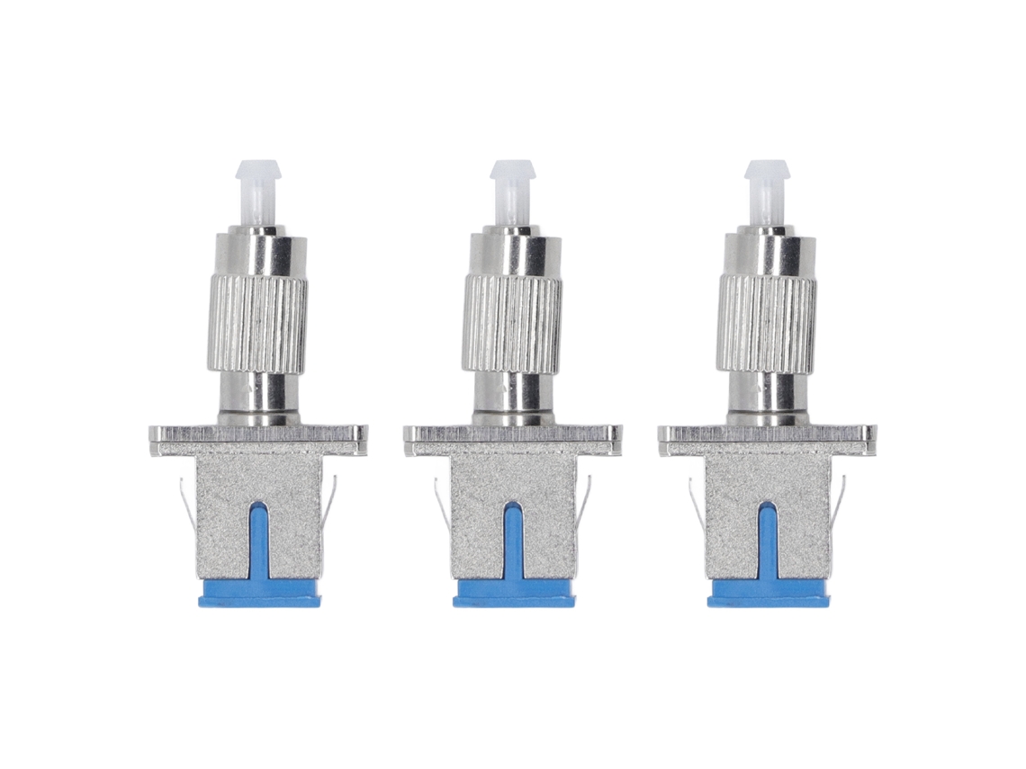 Adaptador Conector Fibra Óptica Fc Macho a Sc Hembra 3 Piezas para Localizador de Fallos Visual S/MARCA