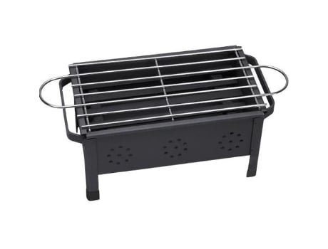 Barbacoa sobremesa 25x20x13,5 cm con parrilla inox 02905