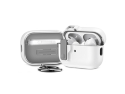 Capa Zruxe Para Airpods Pro 2 Estojo De Proteção Branco (fecho Magnético, Absorção De Choques, Suporta Carregamento Sem Fios)