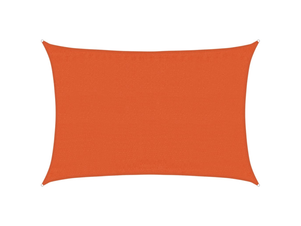 Toldo vela VIDAXL Laranja (3,5x4,5 m)
