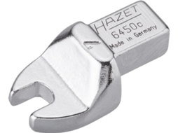6450C-7 Cabeça de chave de boca: Quadrado inserível 9 x 12 mm Perfil hexagonal externo 7 mm HAZET