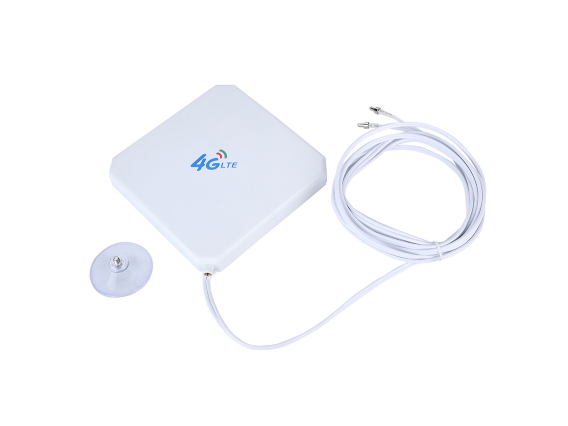 Antena de Roteamento Mali 3G 4G 35dBi com conectores TS9 e cabo de 2m RG174