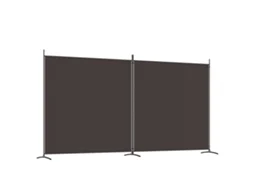 Room Divider, Room Dividers Vidaxl Marrom Tecido (348 X 180 Cm)