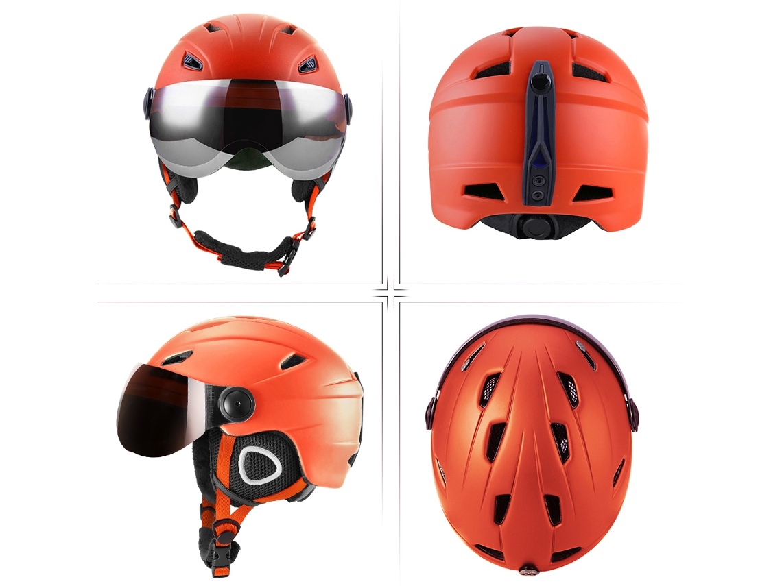 Casco de Esqui e Snowboard com Orejeras Removíveis | S/MARCA