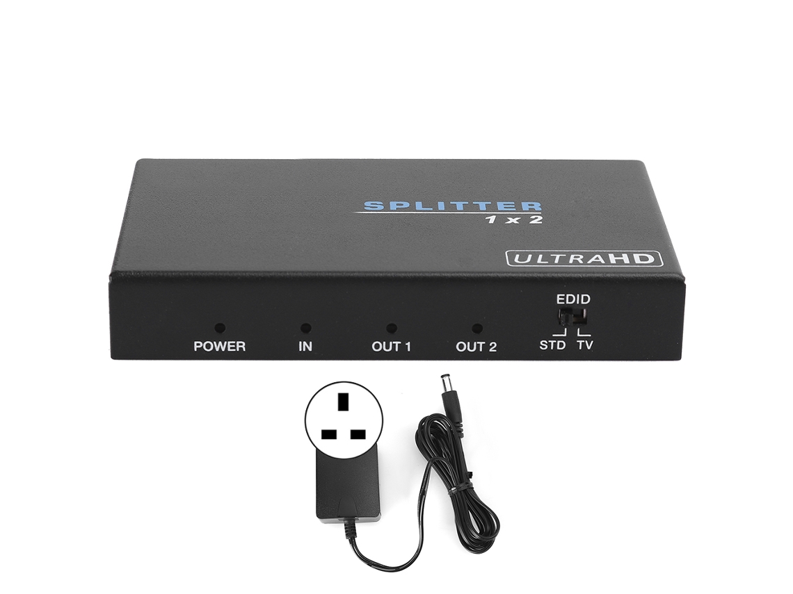 Comutador Hdmi 4x1 Com Separador De Áudio Matrix