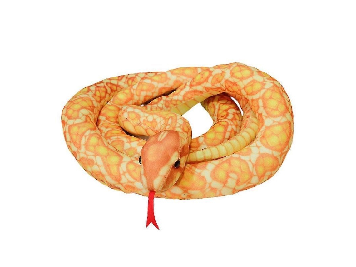 2026 brinquedo de Serpente Python Simulada de Pelúcia 200cm para Crianças Decoração de Casa Presente