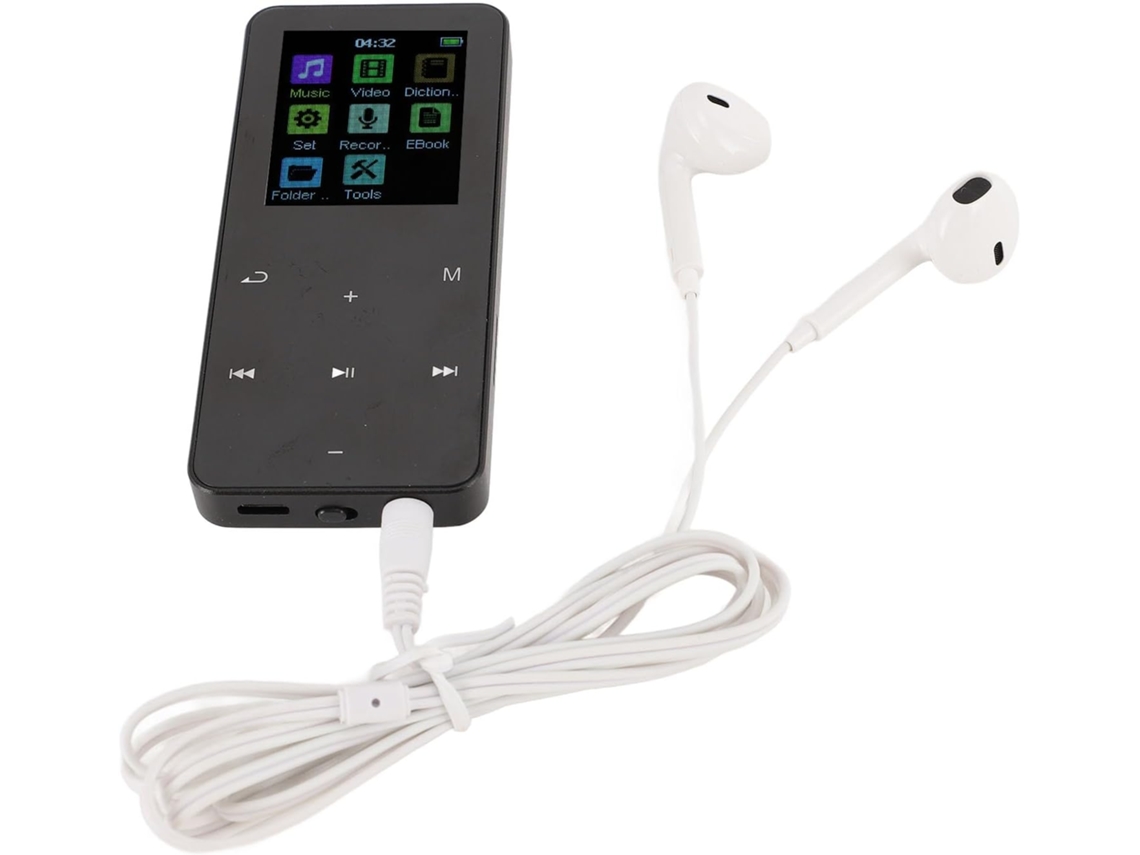 Lecteur Mp3 Mp4 Bluetooth, Écran Pouces Portable Fm, Avec Musique Hifi Sans Perte, 2 Radio Vidéo, Livre