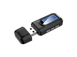 Adaptador Bluetooth Para Carro, Transmissor Bluetooth, Adaptador Bluetooth 2 Em 1, Conector De 3,5 Mm, Compatível Com Pc/tv/sistema De Som Automotivo/
