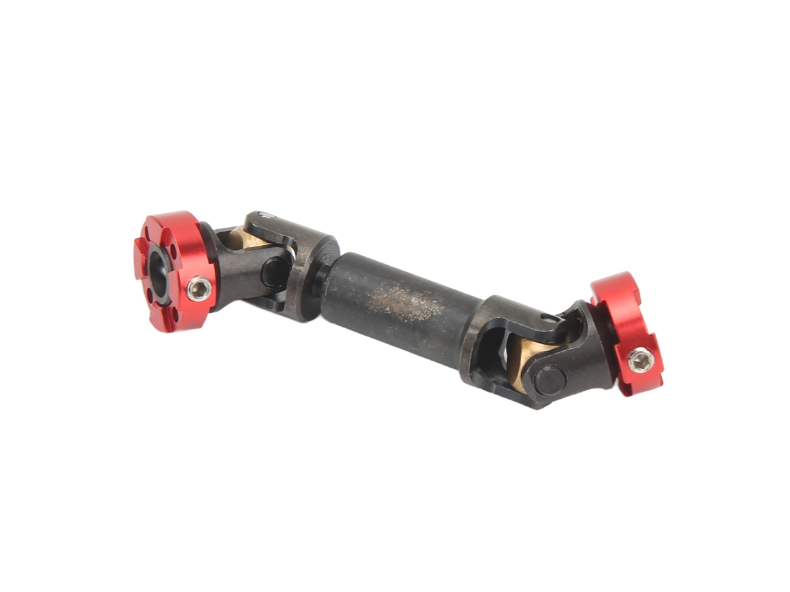 Eixo De Transmissão Universal Com Flange Aço Inox Acessório Para Carros Rc 1/10 1/14 55-68mm