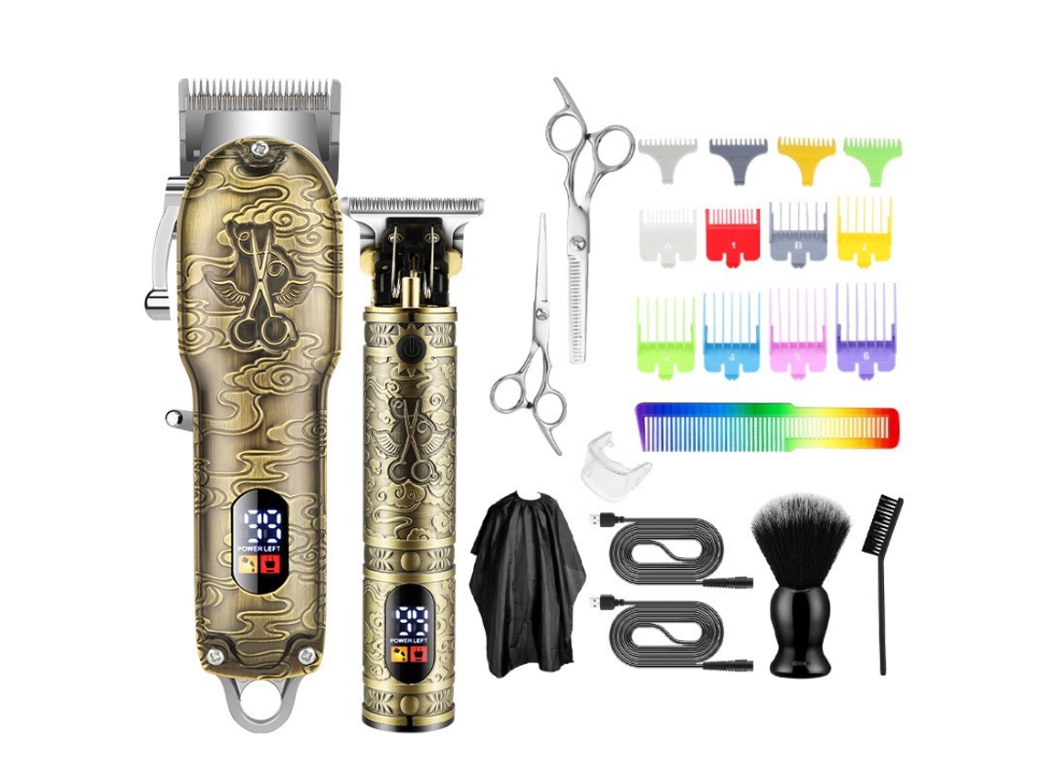 Aparador Multifunções Barba e Cabelo TRUMSEN Lm-2028 Dourado