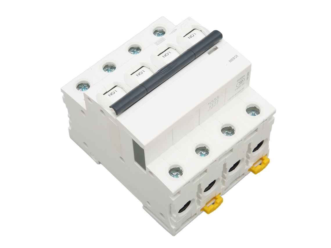 Disjuntor Automático 4p 400v 6a Para Edifícios Comerciais