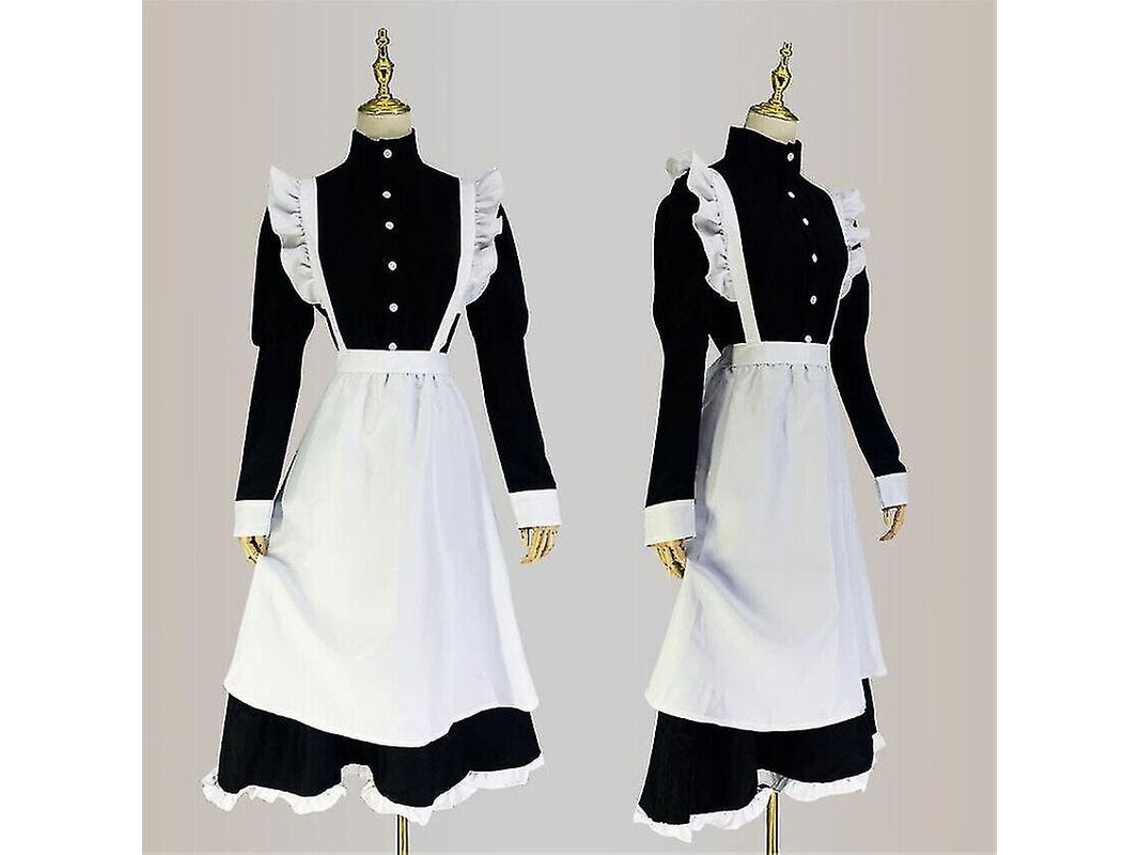 2026 traje de Criada de Anime Japonês para Travesti Drag Queen Uniforme Cosplay Nuevo