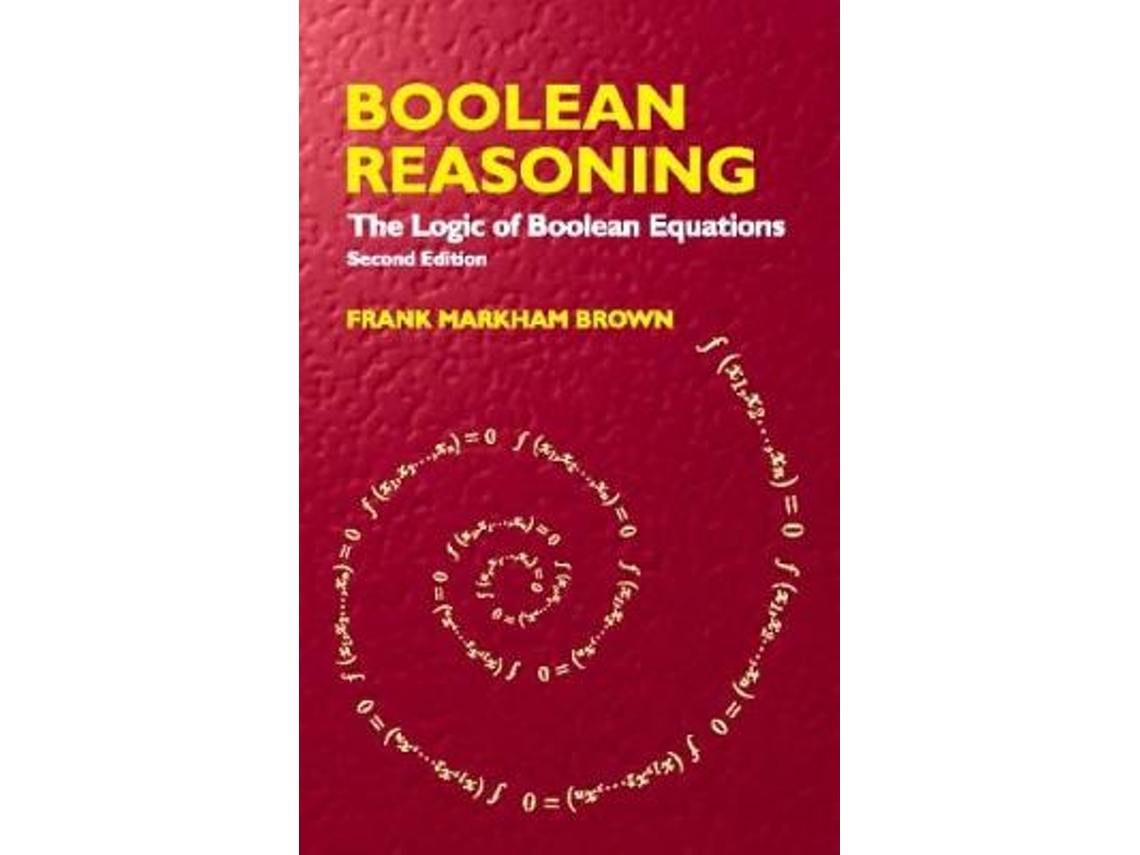 Livro boolean reasoning de frank markham brown (inglês)