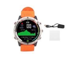Relógio Inteligente Masculino Bluetooth 4.0 Ip68 Touch Tela 1.28'' Monitor Cardíaco S/MARCA