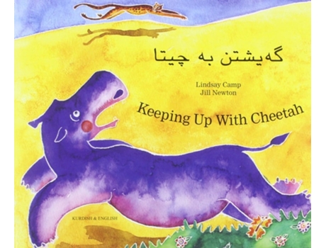 Livro Keeping Up With Cheetah In Kurdish And English De Lindsay Camp (inglês)