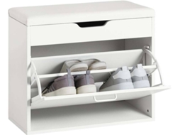 Sapateira SOBUY (Branco - 60x30x50 cm)