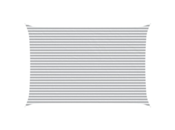 Conjunto 1 Sombra Externa Vidaxl Cinzento-claro Poliéster (6 X 4 M)