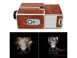 Projetor de smartphone cria um pequeno home theater portátil para celular P Slwomoose